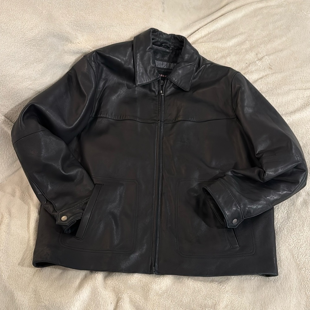 Vintage Charles Klein soft leather jacket